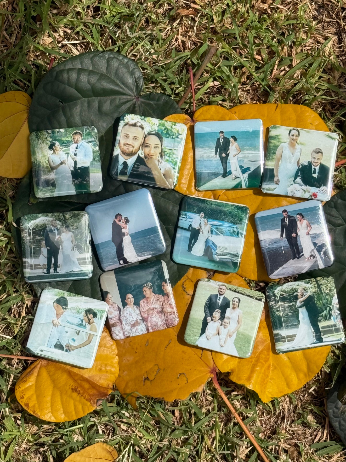 9 Memory fridge Magnets